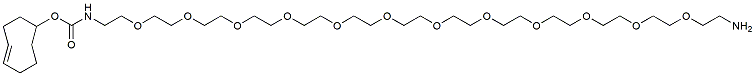 Molecular structure of the compound: TCO-PEG12-amine