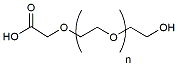 Molecular structure of the compound: HO-PEG-acid, MW 3,500