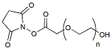 Molecular structure of the compound: HO-PEG-CH2CO2-NHS, MW 5,000