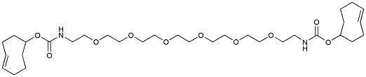 Molecular structure of the compound: TCO-PEG6-TCO