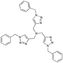 Molecular structure of the compound: TBTA