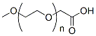 Molecular structure of the compound: m-PEG-CH2CO2H, MW 40,000