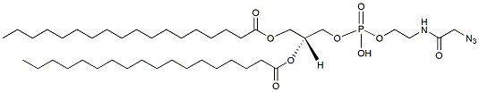 Molecular structure of the compound: DSPE-N3