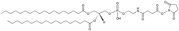 Molecular structure of the compound: DSPE-NHS