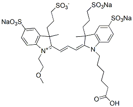 Molecular structure of the compound: BP Light 550 carboxylic acid
