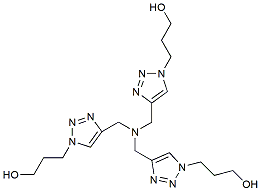 Molecular structure of the compound: THPTA
