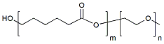 Molecular structure of the compound: PCL(1k)-mPEG(2k)