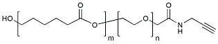 Molecular structure of the compound: PCL(2k)-PEG(3k)-ALK