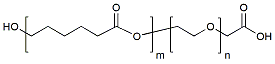 Molecular structure of the compound: PCL(1k)-PEG(3k)-COOH