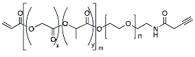 Molecular structure of the compound: ACRL-PLGA(5k)-PEG(5k)-ALK