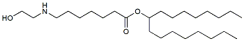 Molecular structure of the compound: heptadecan-9-yl 7-(2-hydroxyethylamino)heptanoate