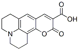 Molecular structure of the compound: Coumarin 343 acid