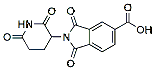 Molecular structure of the compound: 2-(2,6-Dioxopiperidin-3-yl)-1,3-dioxoisoindoline-5-carboxylic acid