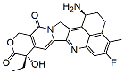 Molecular structure of the compound: Exatecan Mesylate