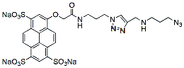 Molecular structure of the compound: Pyrene Azide Plus