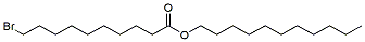 Molecular structure of the compound: undecyl 10-bromodecanoate