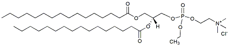 Molecular structure of the compound: 16:0 EPC (Cl Salt)