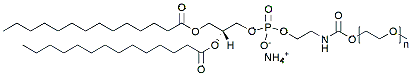 Molecular structure of the compound: 14:0 PEG PE, MW 350