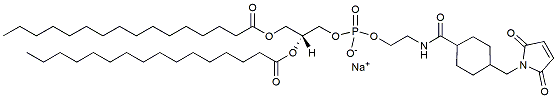 Molecular structure of the compound: 16:0 PE MCC
