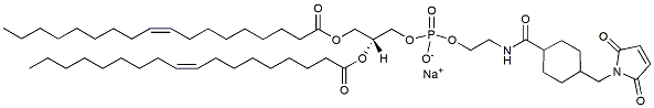 Molecular structure of the compound: 18:1 PE MCC