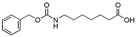 Molecular structure of the compound: N-Cbz-7-aminoheptanoic acid