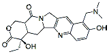 Molecular structure of the compound: Topotecan Hydrochloride