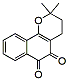 Molecular structure of the compound: β-Lapachone
