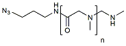 Molecular structure of the compound: Azide-Polysarcosine20