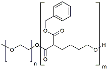 Molecular structure of the compound: MPEG(5k)-PBCL(2480)