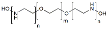 Molecular structure of the compound: PEI(1k)-PEG(2k)-PEI(1k)