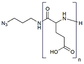 Molecular structure of the compound: Azide-pGlu, MW 2,500