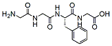 Molecular structure of the compound: Gly-Gly-Phe-Gly