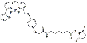 Molecular structure of the compound: BDP 650/665 X NHS ester