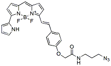 Molecular structure of the compound: BDP 650/665 azide