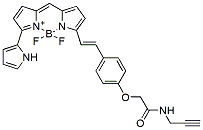 Molecular structure of the compound: BDP 650/665 alkyne