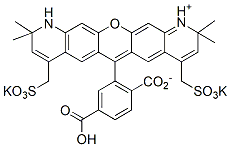 Molecular structure of the compound: BP Fluor 568 carboxylic acid