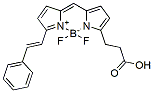 Molecular structure of the compound: BDP 564/570 carboxylic acid