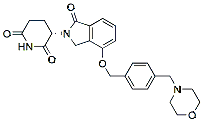 Molecular structure of the compound: Iberdomide