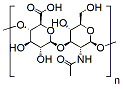 Molecular structure of the compound: Hyaluronic Acid, MW 3,000