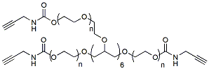 Molecular structure of the compound: 8-arm PEG-ALK, MW 10,000