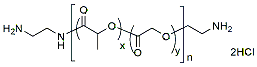 Molecular structure of the compound: Amino-PLGA-Amine (LA/GA 50:50), MW 5,000