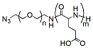 Molecular structure of the compound: pGlu(3K)-PEG(2K)-Azide