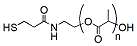 Molecular structure of the compound: Thiol-PDLLA-OH, MW 10,000