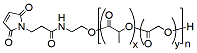 Molecular structure of the compound: Mal-PLGA-OH, MW 5,000
