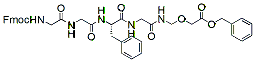 Molecular structure of the compound: Fmoc-Gly-Gly-L-Phe-N-[(Cbz-estermethoxy)methyl]Glycinamide
