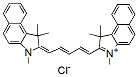 Molecular structure of the compound: Cy5.5 dimethyl