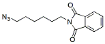 Molecular structure of the compound: 2-(6-Azidohexyl)isoindoline-1,3-dione