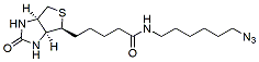 Molecular structure of the compound: 6-(Biotinamido)hexylazide