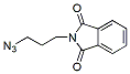 Molecular structure of the compound: 2-(3-azidopropyl)-isoindole-1,3-dione