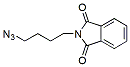 Molecular structure of the compound: 2-(4-Azidobutyl)isoindoline-1,3-dione
